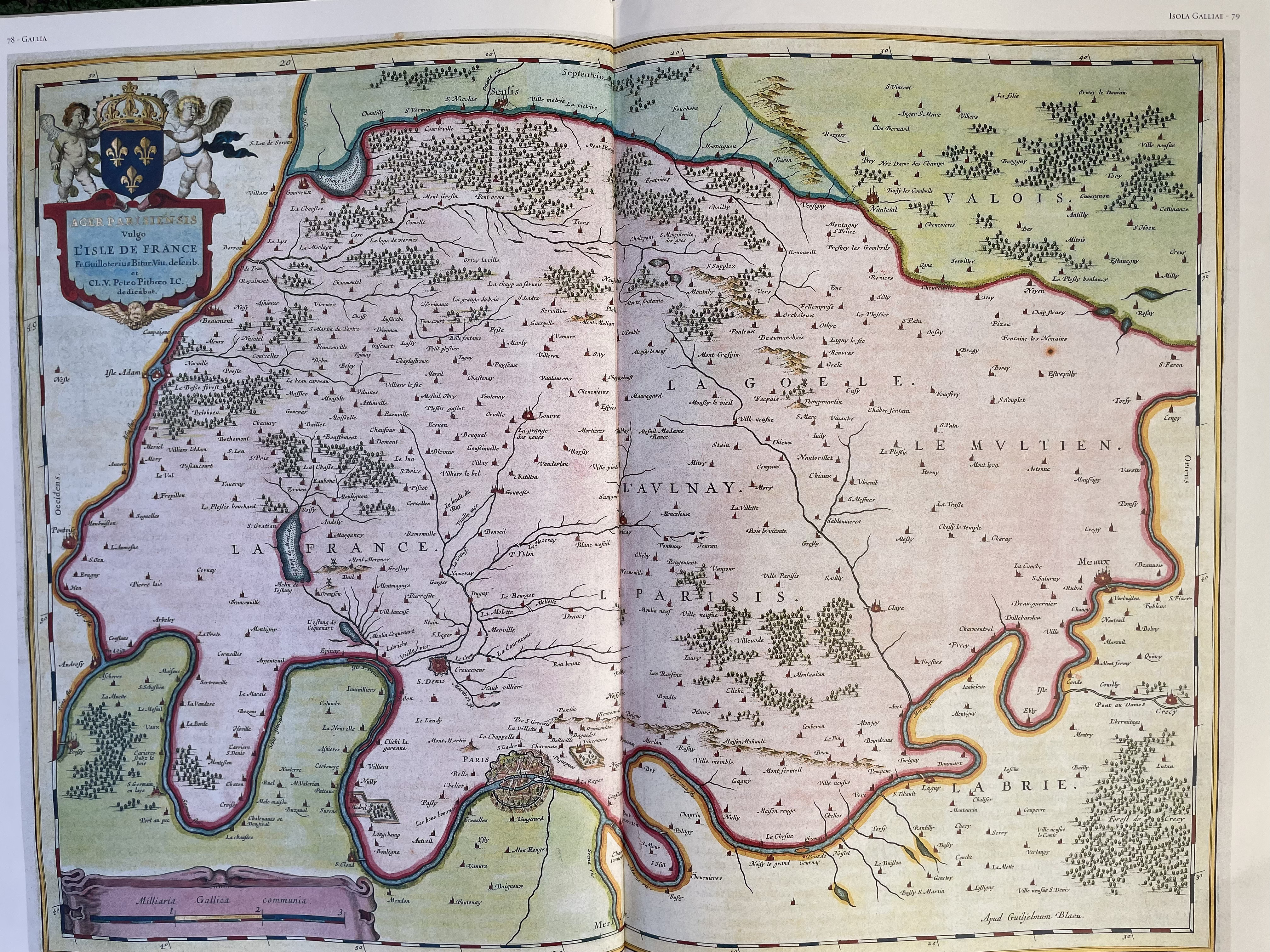 AGER PARISIENSIS Vulgo L’ISLE DE FRANCE