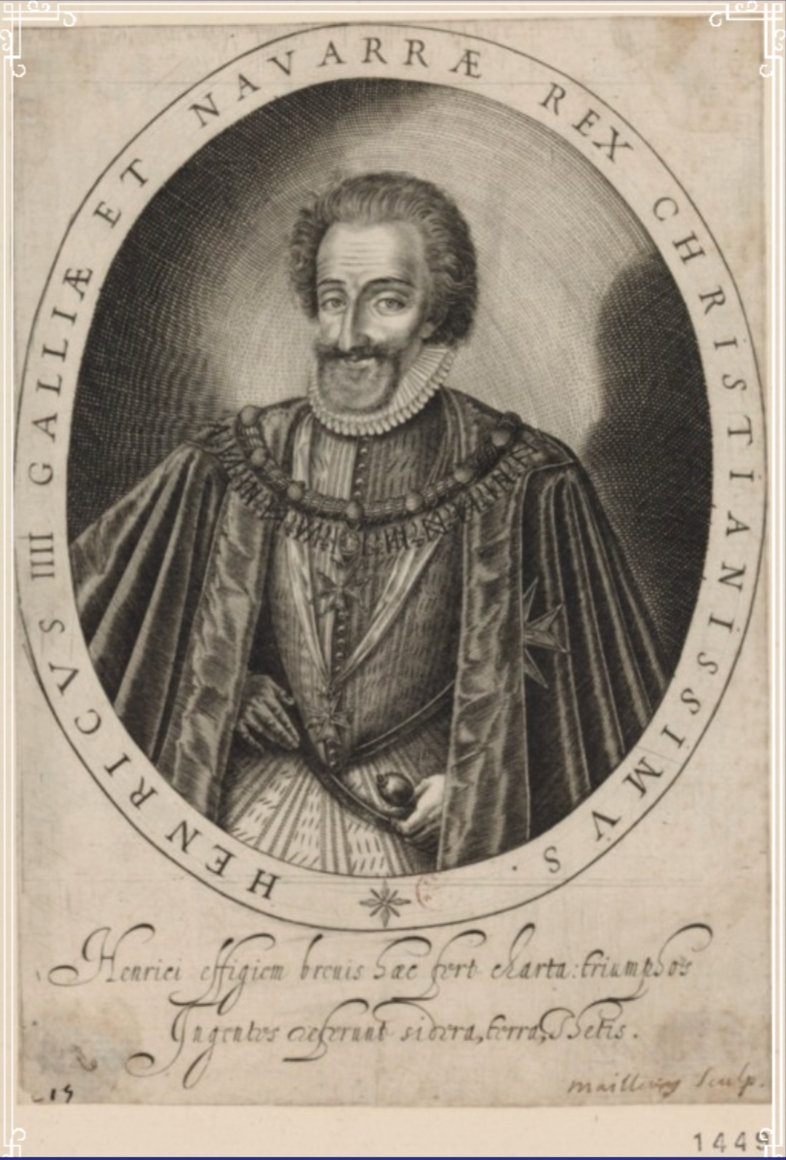 Original — HENRICVS IIII GALLIÆ ET NAVARRÆ REX CHRISTIANISSIMVS